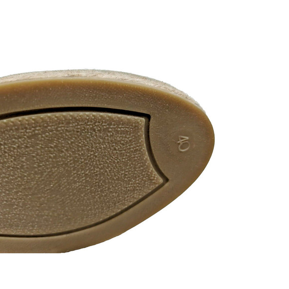 Viscata Estartit Limited Edition Canvas Espadrille Wedges Sage Green 40 US 9 - Picture 9 of 9